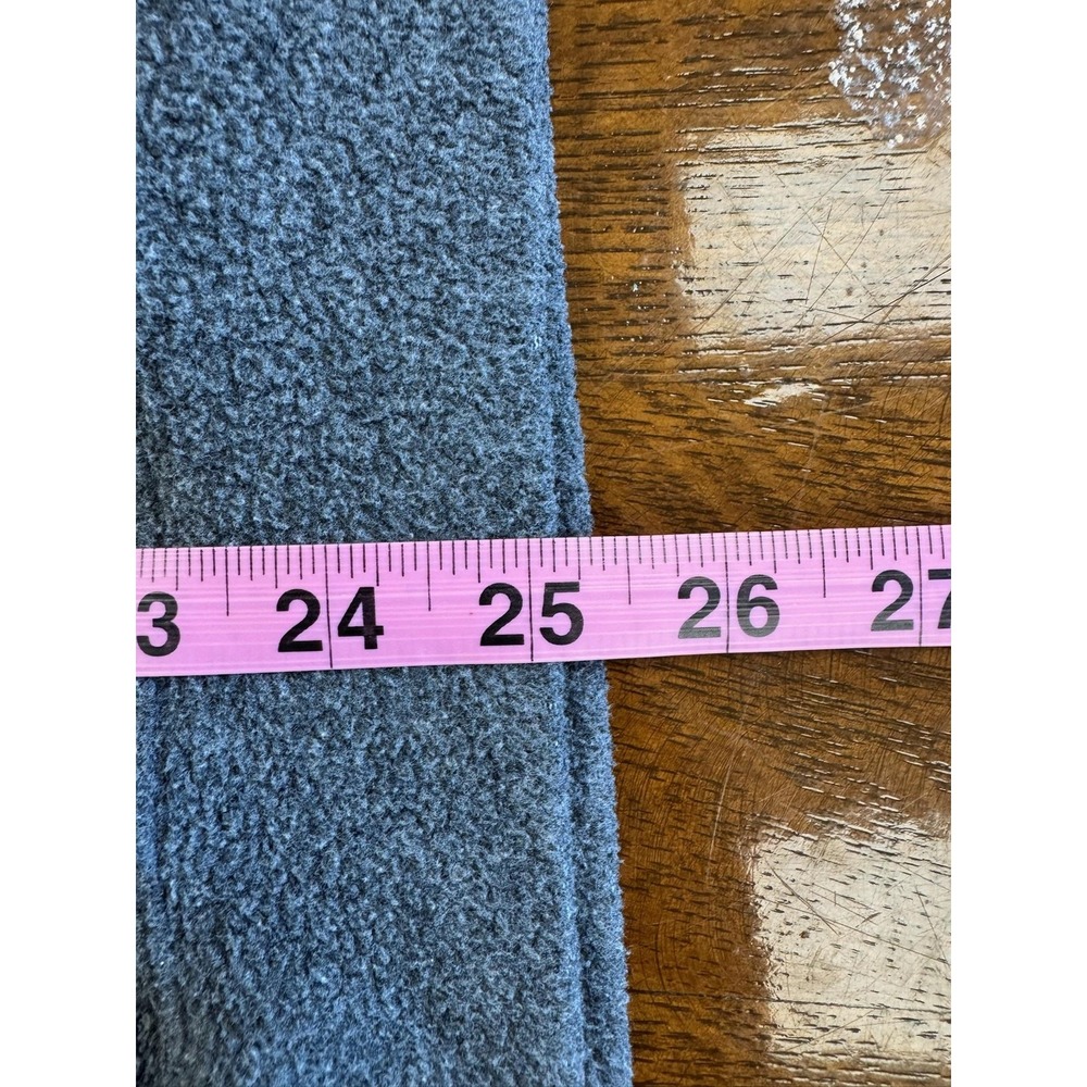 Vintage GAP Hoodie Mens Large Gray Fleece Pullover Hooded Sweatshirt Distressed - Picture 9 of 9